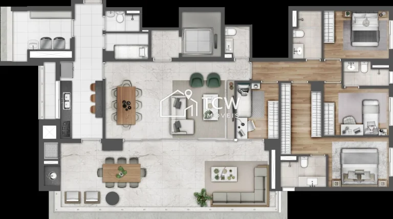 Imagem Apartamento à venda no bairro Brooklin Paulista - São Paulo/SP, Zona Sul