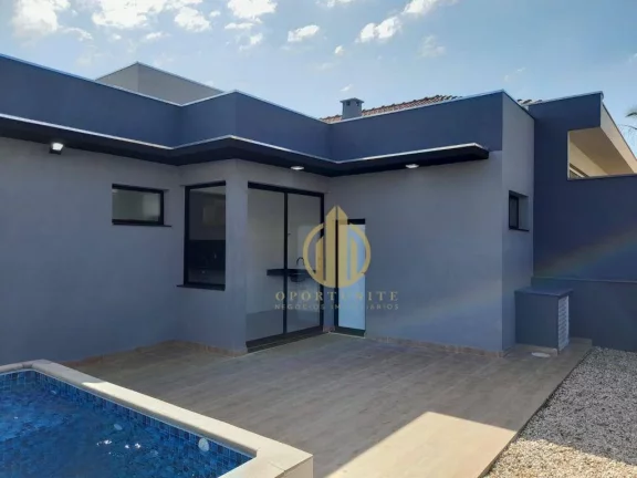Imagem Casa com 3 suítes, escritório e piscina à venda no condomínio Terras de Siena