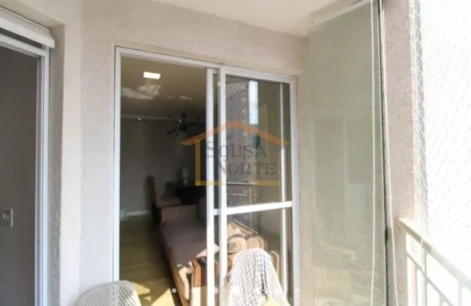 Imagem Apartamento com 55 m², composto por 2 dormitórios, sendo 1 suíte, além de 2 banheiros (social e ...