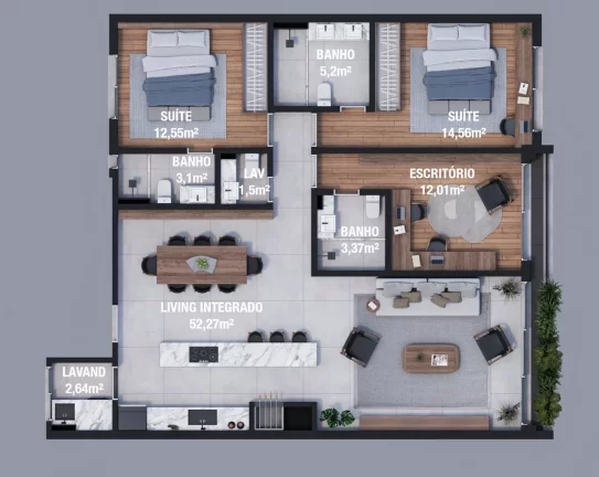 Imagem Haute - Apartamento à venda no bairro Moinhos de Vento - Porto Alegre/RS