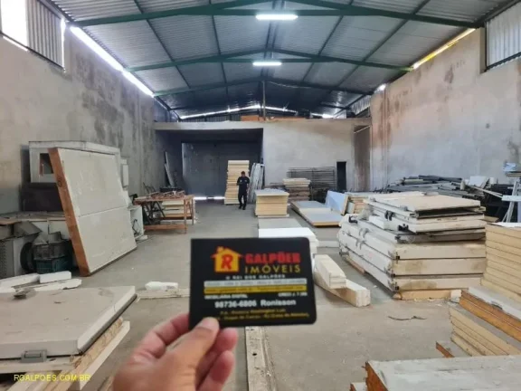 Imagem Galpão para Locação em DUQUE DE CAXIAS, Santa Cruz Da Serra, 2 banheiros
