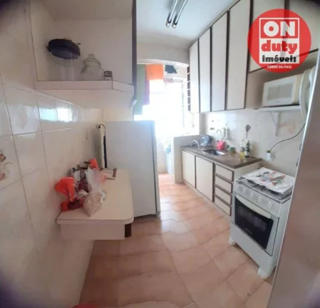 Imagem Apartamento com 1 quarto à venda, 47 m² por R$ 275.000 - José Menino - Santos/SP