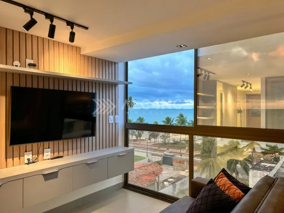 Imagem Flat - 43,5 m² - Cabo Branco, João Pessoa/PB