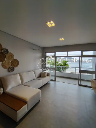 Imagem Venda de Apartamento de Luxo reformado na Vila Luis Antônio, Guarujá-SP: 3 Quartos, 1 Suíte, 2 Salas, 3 Banheiros, 1 Vaga de Garagem - 150,25 m².