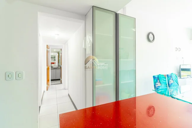 Imagem Ondina Apart Hotel: 75 m², andar alto, nascente, varanda com vista mar, 2 quartos (1 suíte), 1 vaga
