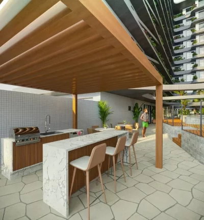 Imagem Flat com 1 dormitório à venda, 24 m² por R$ 367.000,00 - Ponta de Campina - Cabedelo/PB Imagem Flat com 1 dormitório à venda, 24 m² por R$ 367.000,00 - Ponta de Campina - Cabedelo/PB