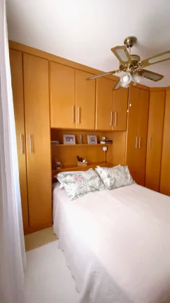 Imagem Apartamento 74M², 2Q, 2 Banheiros, 1 Vaga, Sala para 2 Ambientes, Piscina, Salão de Festas, Jardim.