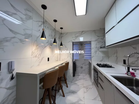 Imagem Apartamento Mobiliado com 03 dormitórios à venda, 120 m² - Meia Praia - Itapema