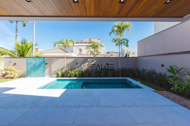 Imagem Sobrado à venda, 377 m² por R$ 3.800.000,00 - Condomínio Santa Clara - Indaiatuba/SP