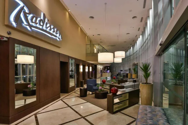 Imagem Flat disponível para locação no Radisson Vila Olímpia São Paulo, com 31m², 1 dormitório e 1 vaga