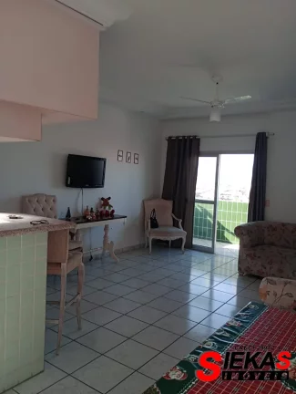Imagem Excelente oportunidade de apartamento para locação no Caiçara, Praia Grande-SP: 1 quarto, 1 sala, 1 banheiro e 1 vaga de garagem!