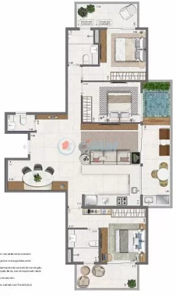 Imagem Apartamento à venda 2 Quartos 1 Suite 62.78M Leblon Rio de Janeiro - RJ | Paradís