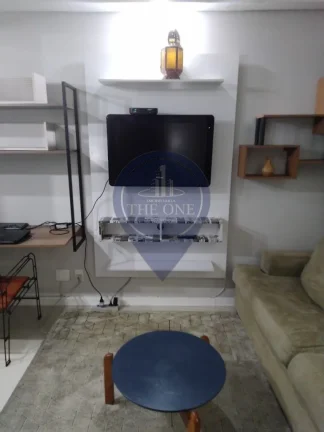 Imagem Apartamento à venda em Moema, São Paulo-SP: 1 quarto, 1 sala, 1 banheiro, 1 vaga, 40,00 m² de área.