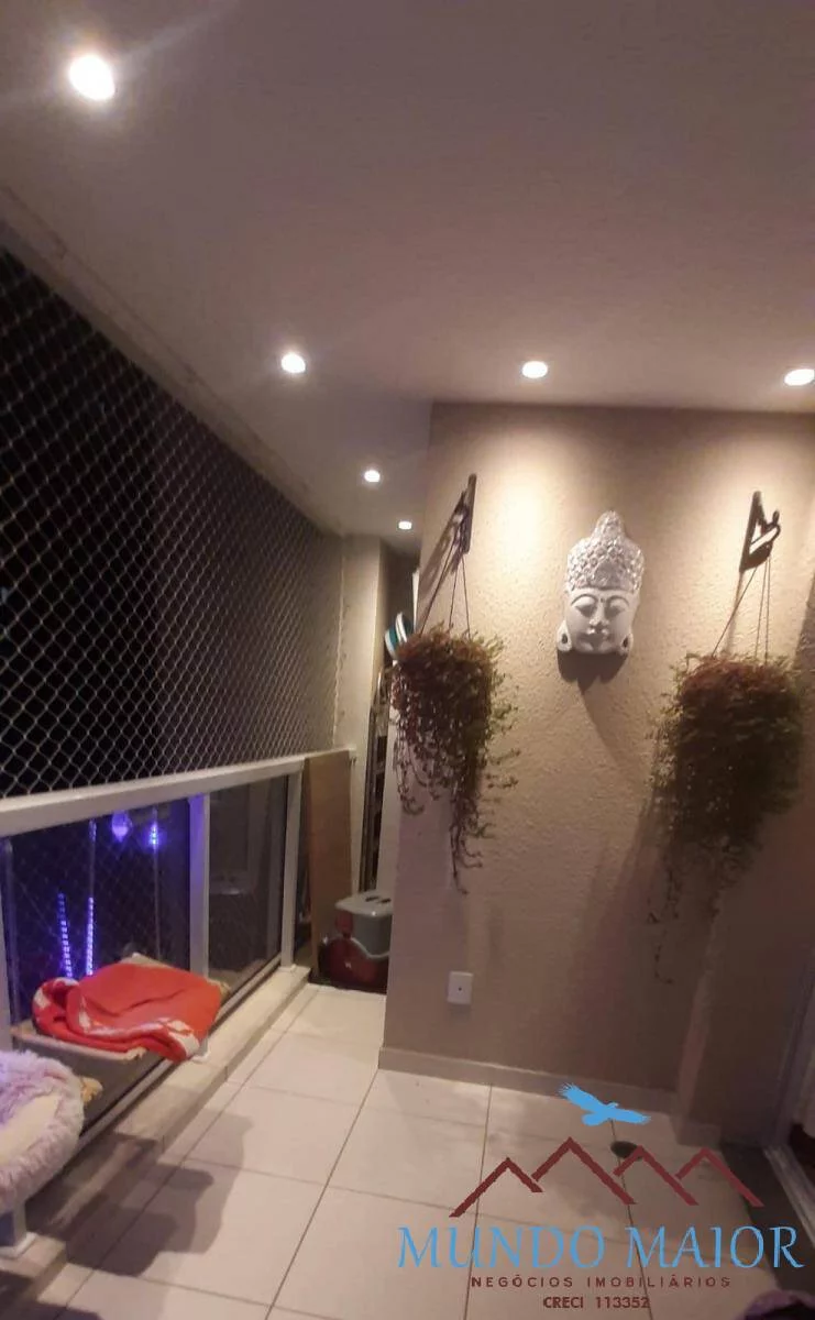 Imagem Apartamento, 2 quartos c/ suíte, varanda gourmet e armários planejados.