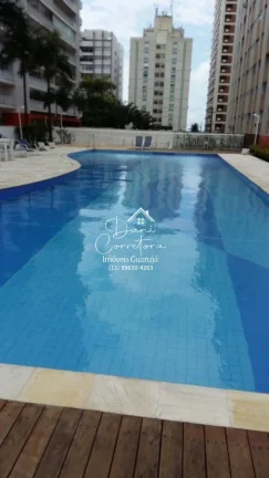 Imagem Apartamento à venda em Guarujá-SP, Vila Alzira: 3 quartos, 1 suíte, 2 salas, 2 banheiros, 2 vagas de garagem, 126m².