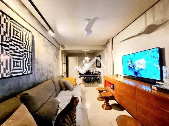 Imagem Apartamento com 2 dormitórios com vista livre e lazer, à venda, 73,21 m² por R$ 550.000 - Aparecida - Santos/SP