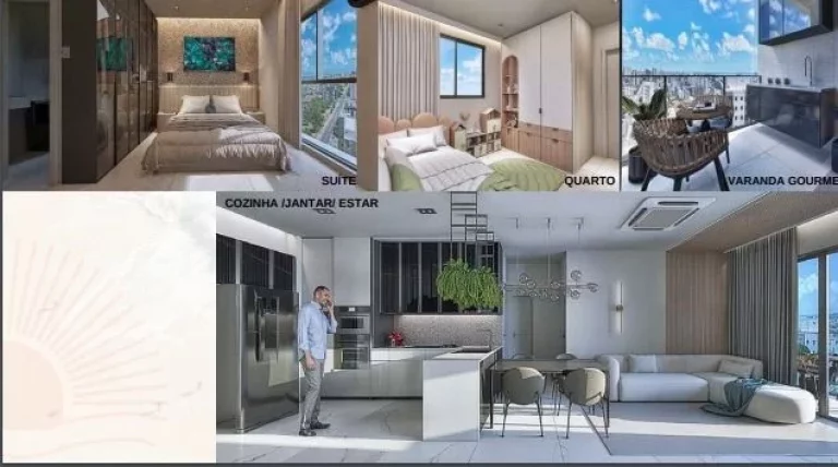 Imagem Apartamento à venda, 76 m² por R$ 664.000,00 - Intermares - Cabedelo/PB