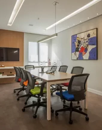 Imagem Conjunto comercial com 104 M². 2 salas comerciais totalizando a metragem com 2 banheiros, ar-condic...