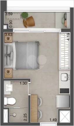 Imagem APARTAMENTO RESIDENCIAL em São Paulo - SP, Alto da Boa Vista