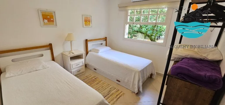 Imagem Casa para alugar em condomínio fechado pé na areia com vista ao mar em Juquehy, com 4 suítes, - Acomodação máx. 10 pessoas | Juquehy Imobiliária