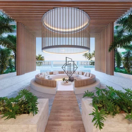 Imagem Apartamentos com varanda / sacada em Condomínio Club a beira mar da praia de Cabo Branco - AP2851