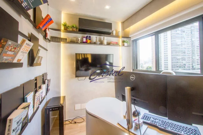 Imagem Apartamento com 2 dormitórios (1 suíte) à venda, 84 m² - Brooklin - São Paulo/SP