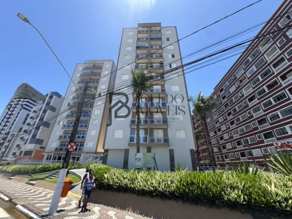 Imagem Apartamento 01 dormitório em prédio frente mar na Ocian, com VISTA MAR
