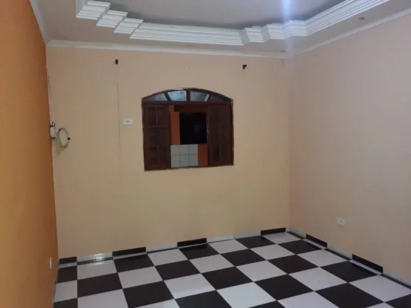 Imagem Casa sobreposta alta com 1 dormitório à venda, 90 m² por R$ 150.000 - Vila Costa Muniz - Cubatão/SP