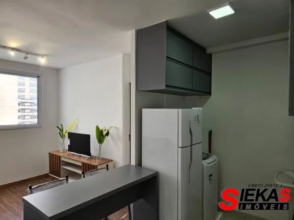 Imagem Aluguel de Apartamento Mobiliado na Mooca, São Paulo-SP: 1 Quarto, 1 Banheiro, 35m² - Imperdível!