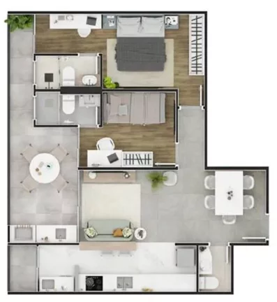 Imagem APARTAMENTO COM 154 m² - FORTE - PRAIA GRANDE SP