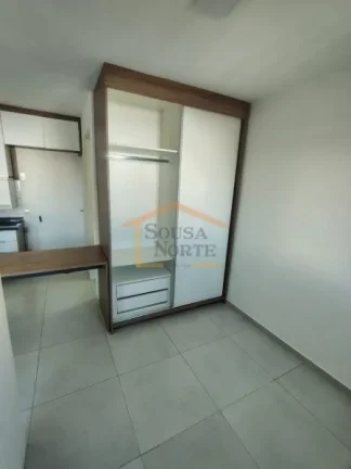 Imagem Apartamento, 1 dormitório com armário, arejado e iluminado, sala, cozinha com armários, cooktop 4...