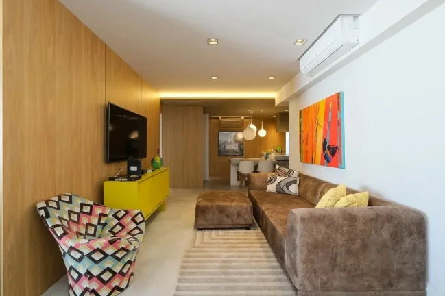 Imagem Apartamento 175M², 3Q, 3 Suítes, 4 Banheiros, 2 Vagas, Varanda, Academia, Piscina, Churrasqueira, Coworking, Deck Molhado, Brinquedoteca, Playground.