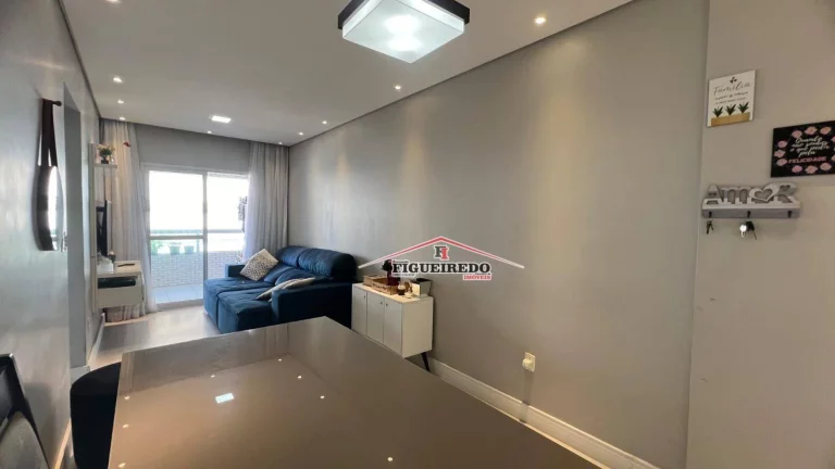 Imagem Apartamento à venda, 61 m² por R$ 379.000,00 - Vila Guilhermina - Praia Grande/SP