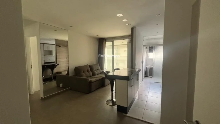 Imagem Apartamento para locação na Consolação, São Paulo-SP: 1 quarto, 1 sala, 1 banheiro, 1 vaga de garagem, 50m² de área.