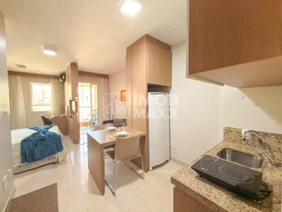 Imagem Apartamento (Resort) para Temporada na Asa Norte, Brasília – 1 Suíte, 31m² - Área de lazer completa