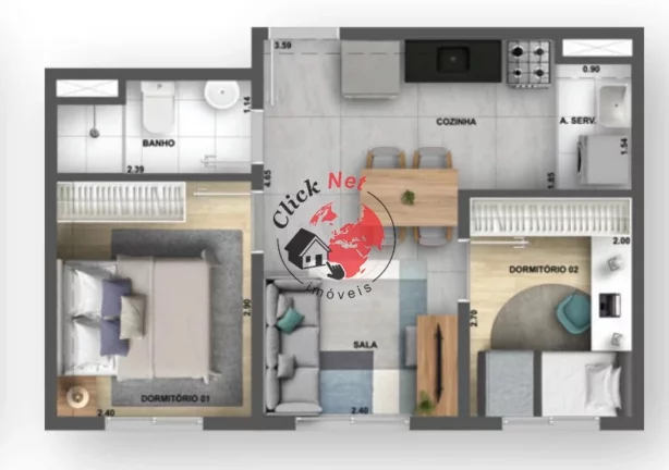 Imagem Lançamento Residencial com Fácil Acesso ao Metrô Sacomã – Studios e Apartamentos com Lazer Completo!