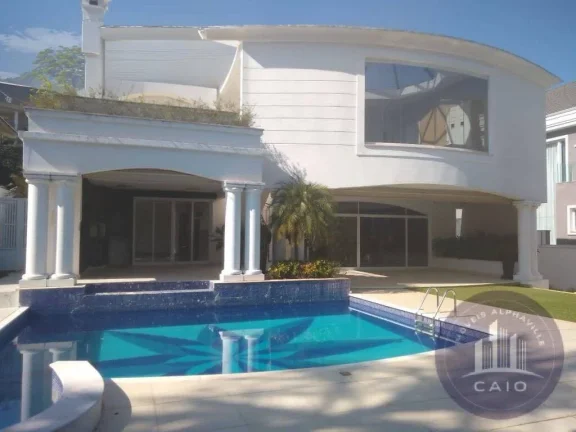 Imagem Casa Alto Padrão para Locação no Tamboré 02, 904m², 4 Suítes, Piscina, SPA