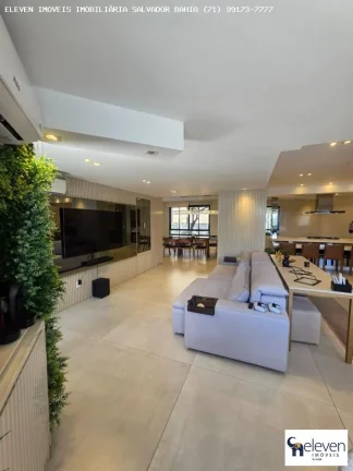 Imagem OPORTUNIDADE ÚNICA: APARTAMENTO DE LUXO NA PITUBA - PORTEIRA FECHADA! NA RUA DA GRAVIOLA 4 SUITES  INFRA E 3 VAGAS 