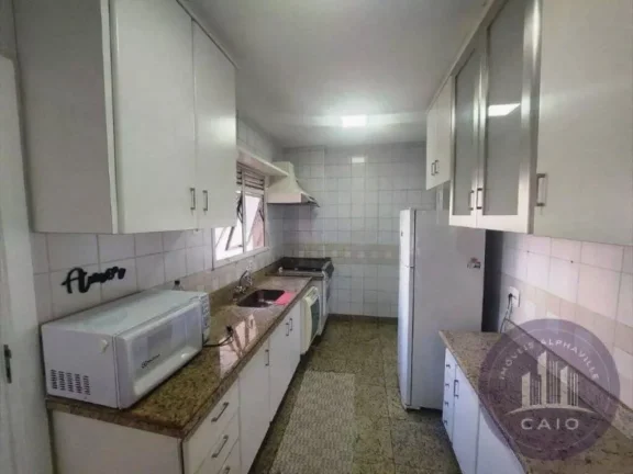 Imagem Apartamento com 3 quartos, 98m², aluguel por R$ 6.700/mês- Alphaville/SP