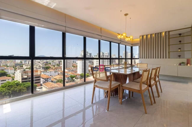 Imagem Cobertura com 2 dormitórios à venda, 175 m² por R$ 2.700.000 - Boqueirão - Santos/SP
