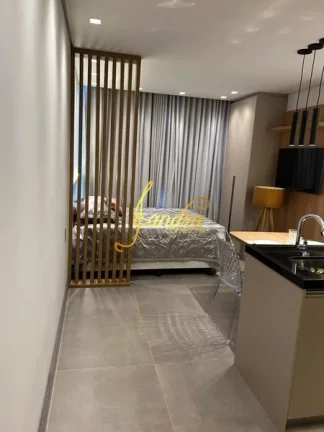 Imagem Loft(JK) com box e infra MOBILIADO E DECORADO, climatizado