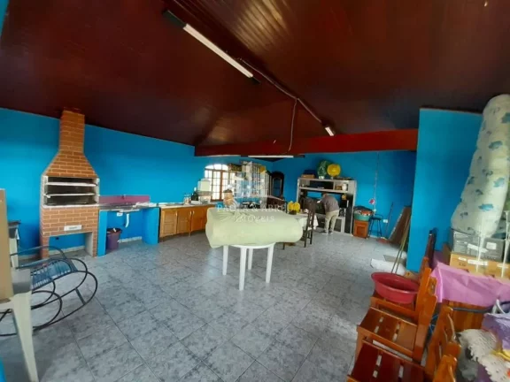Imagem Linda Casa Principal (+ 2 Casas), 3 Quartos, 3 Banheiros, 2 Salas, Área de Churrasco Grande, 3 Vagas no Jardim Mauá-SP