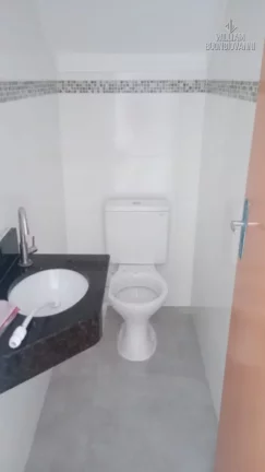 Imagem Condomínio em Praia Grande, 2 quartos, opções com sacada, sobrado e quintal!