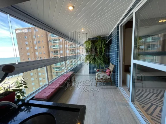 Imagem Apartamento para Venda em Praia Grande, Canto do Forte, 3 dormitórios, 3 suítes, 1 banheiro, 2 vagas