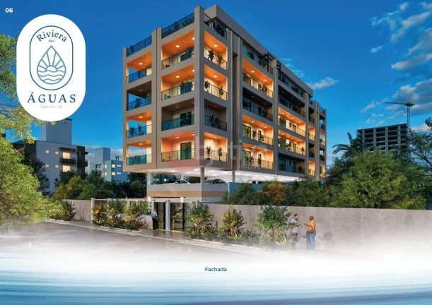 Imagem Apartamento na planta, 1 quarto, à 400 metros da Praia do Forte, Cabo Frio