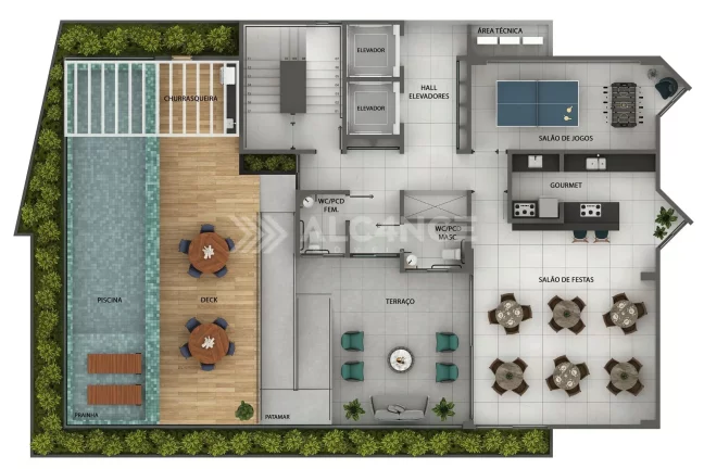 Imagem Apto - 3 Quartos - 1 Suíte - 88.25m² - Jardim Cidade Universitária, João Pessoa/PB