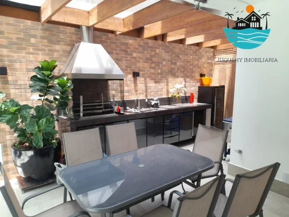 Imagem Casa em Condomínio, 30 metros da praia para Venda e Locação em Juquehy c/ 5 suítes, piscina pv - acomodação p/ 12 pessoas | Juquehy Imobiliária