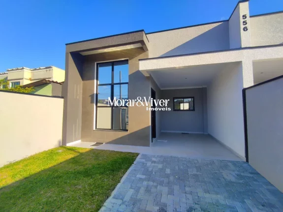 Imagem Casa para Venda em São José dos Pinhais, Cruzeiro, 3 dormitórios, 1 suíte, 2 banheiros, 2 vagas