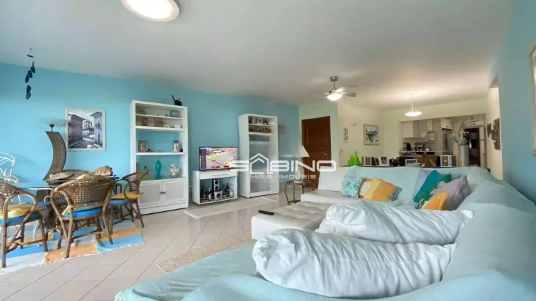 Imagem Apartamento Beira Mar à Venda na Riviera, com 4 suítes sendo uma de funcionária 186m² de área útil