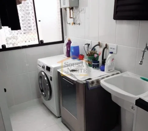 Imagem Apartamento reformado de 96m², com 3 dormitórios, sendo 1 suíte e outro adaptado como escritório...